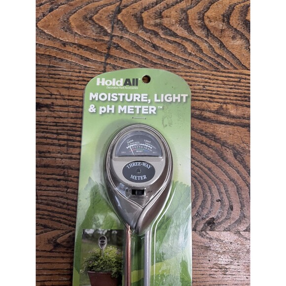 HoldAll Moisture Light & pH Meter Prevents Over/Under Watering Plant Accessories - Picture 3 of 7